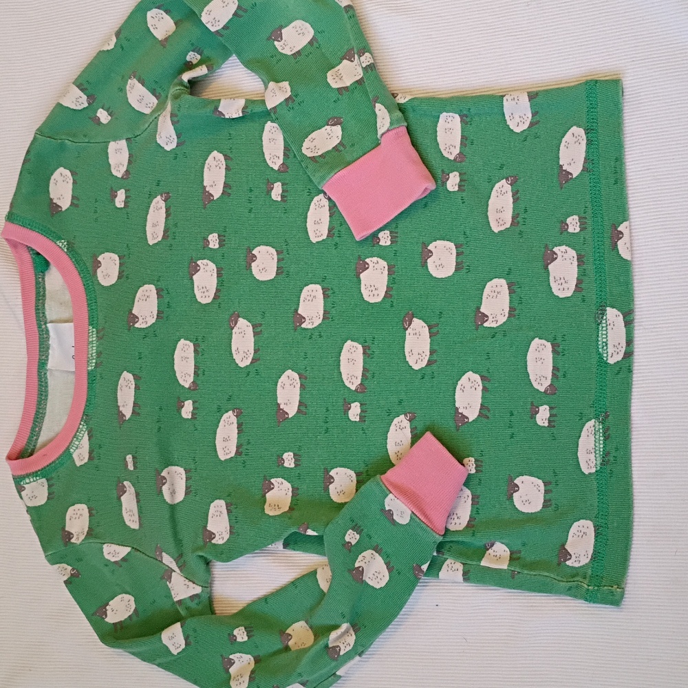 Mini Boden Cotton Sheep Pajamas - Picture 2 of 7